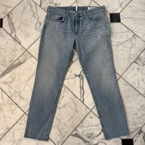 Rag & Bone Dre low rise slim ankle Jeans   Size 29